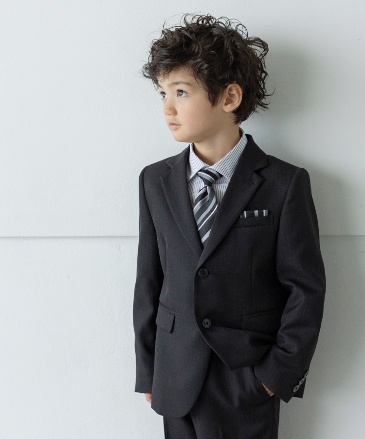 ＜WORLD＞ THE SHOP TK(Kids)(ザ ショップ ティーケー（キッズ）) 【120-130/4点セット/七五三/セレモニー】セットアップ ネクタイタイプ