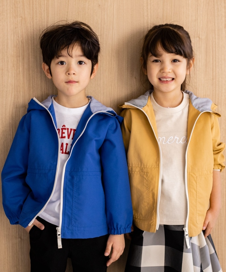 ザ ショップ ティーケー（キッズ）(THE SHOP TK(Kids))の【110-150】フード付きマウンテンパーカ1