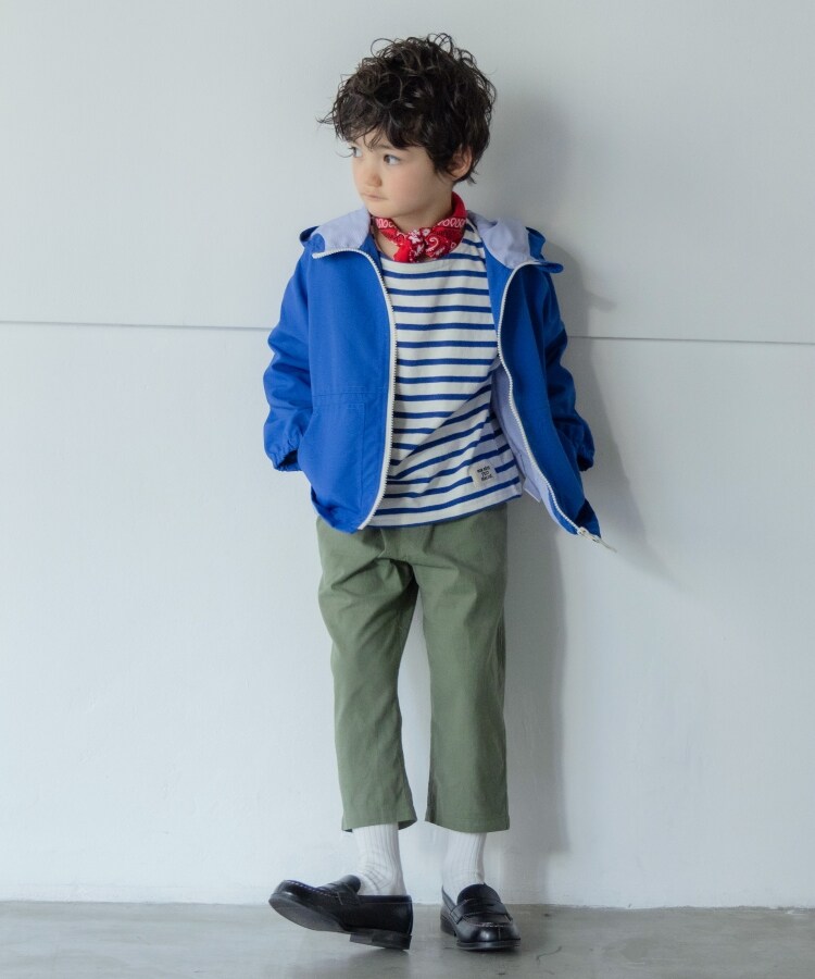 ザ ショップ ティーケー（キッズ）(THE SHOP TK(Kids))の【110-150】スラブストレッチクロップドパンツ8