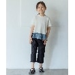 ザ ショップ ティーケー（キッズ）(THE SHOP TK(Kids))の【110-150】スラブストレッチクロップドパンツ9