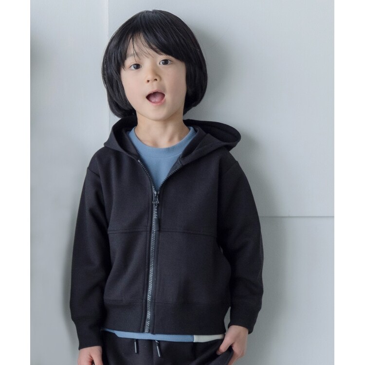 ザ ショップ ティーケー（キッズ）(THE SHOP TK(Kids))の【110-150/セットアップ】ダンボール ジップパーカ パーカー