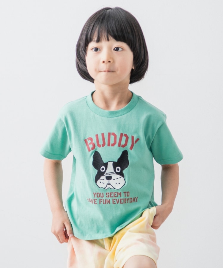 ザ ショップ ティーケー（キッズ）(THE SHOP TK(Kids))の【110-150】アニマル刺繍グラフィックTシャツ2