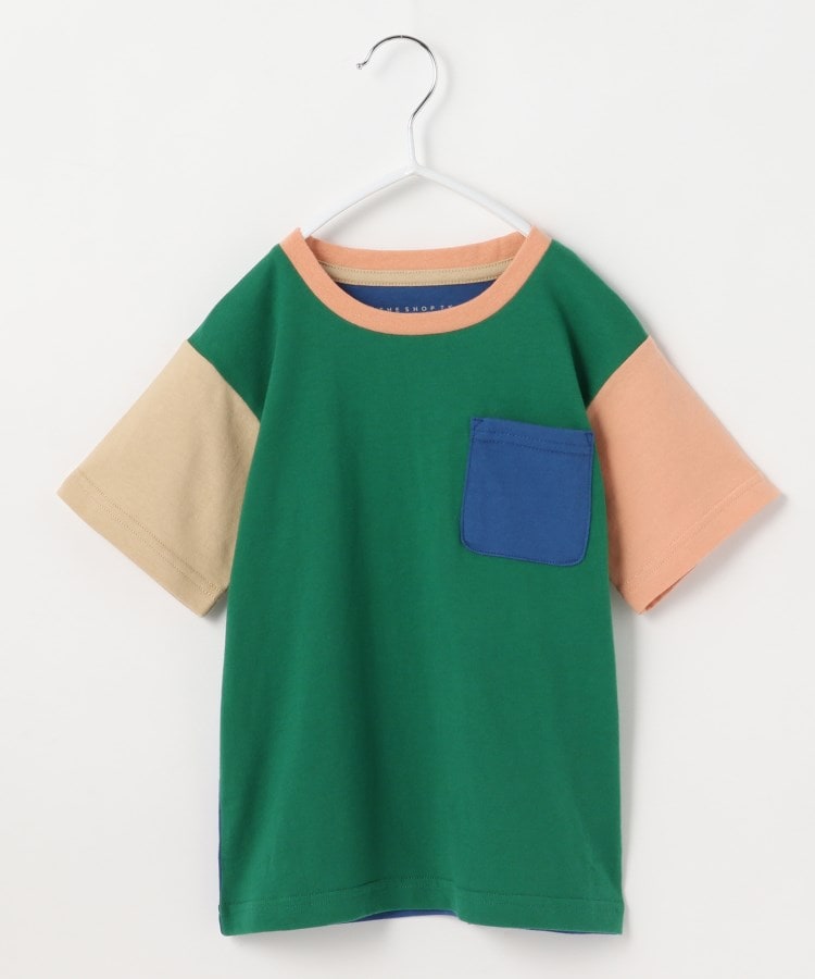 ザ ショップ ティーケー（キッズ）(THE SHOP TK(Kids))の【100-140】カラーブロック半袖Tシャツ19