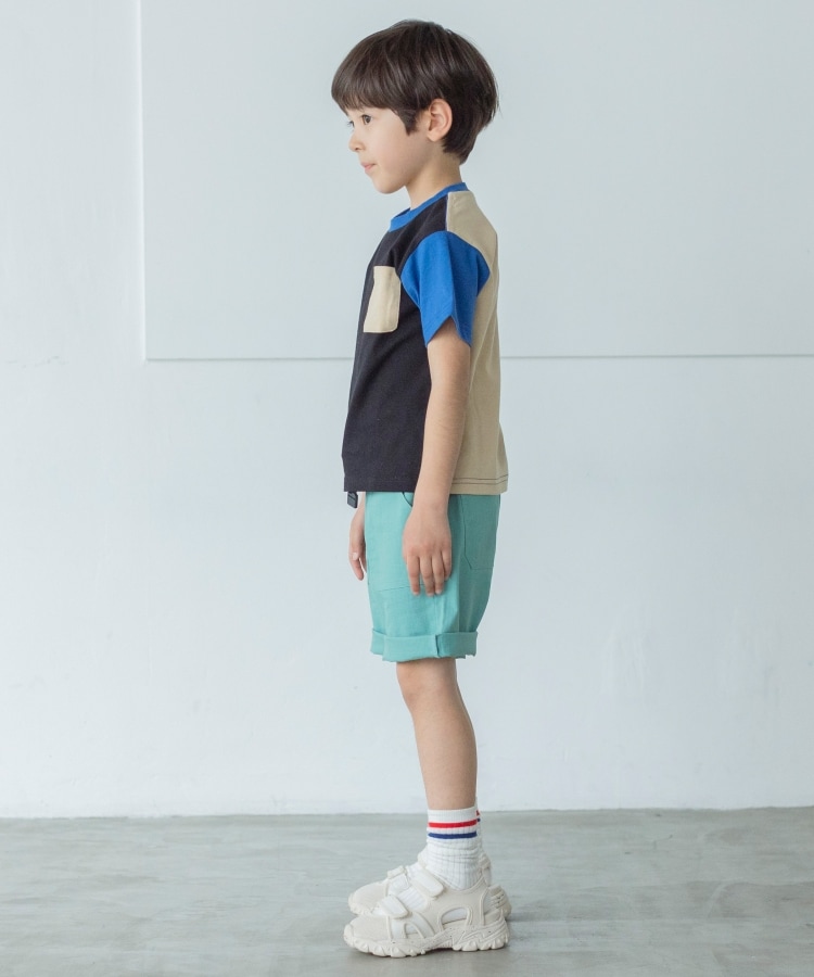 ザ ショップ ティーケー（キッズ）(THE SHOP TK(Kids))の【100-140】カラーブロック半袖Tシャツ18