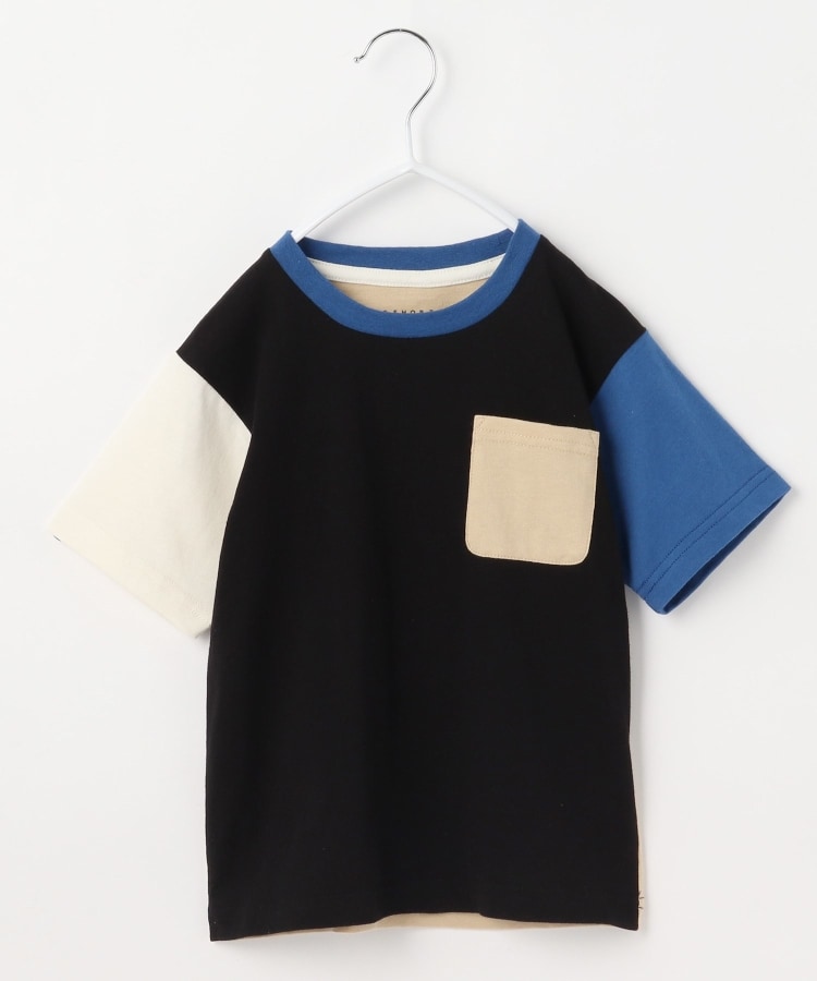 ザ ショップ ティーケー（キッズ）(THE SHOP TK(Kids))の【100-140】カラーブロック半袖Tシャツ19