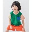ザ ショップ ティーケー（キッズ）(THE SHOP TK(Kids))の【100-140】カラーブロック半袖Tシャツ4