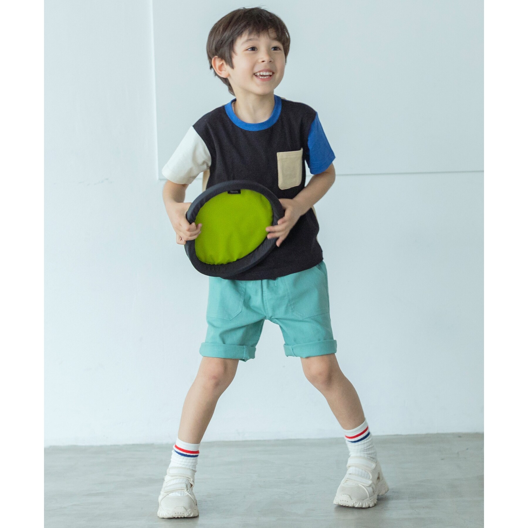 ザ ショップ ティーケー（キッズ）(THE SHOP TK(Kids))の【100-140】カラーブロック半袖Tシャツ16