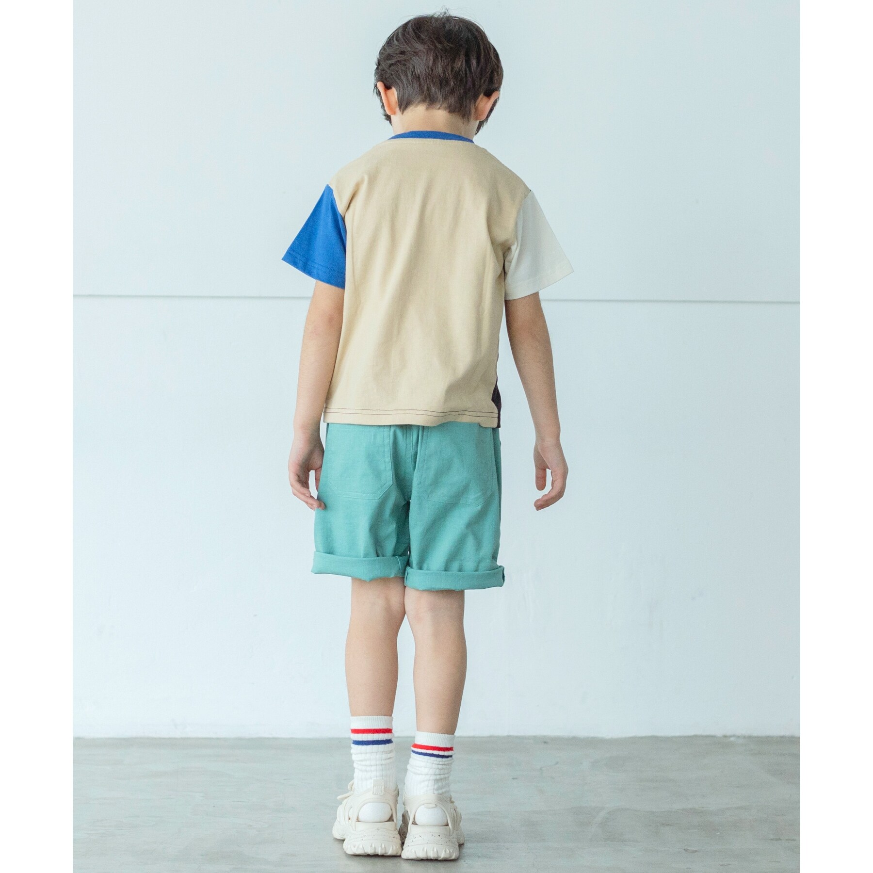ザ ショップ ティーケー（キッズ）(THE SHOP TK(Kids))の【100-140】カラーブロック半袖Tシャツ17
