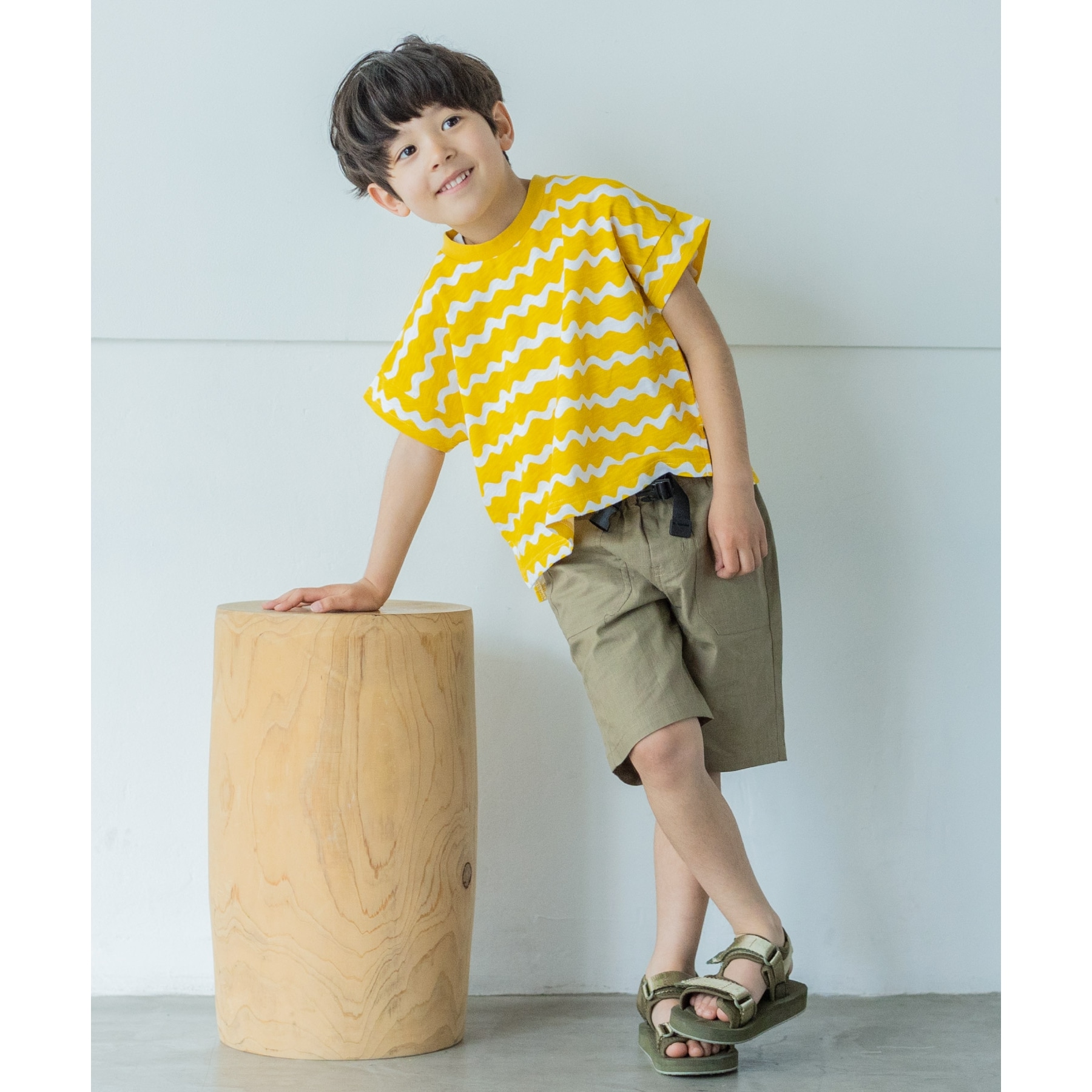 ザ ショップ ティーケー（キッズ）(THE SHOP TK(Kids))の【110-150】セットアップ 総柄プリントトップス4