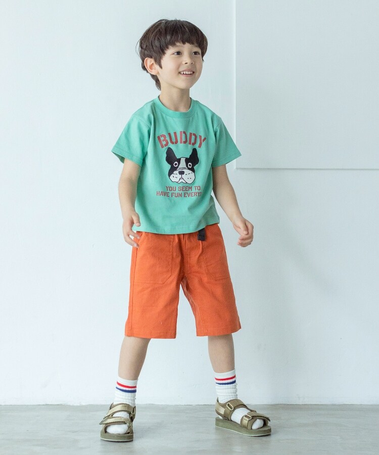 ザ ショップ ティーケー（キッズ）(THE SHOP TK(Kids))の【100-140】ストレッチハーフパンツ34