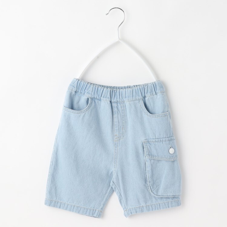 ザ ショップ ティーケー（キッズ）(THE SHOP TK(Kids))の【110-150】デニムハーフパンツ デニムパンツ