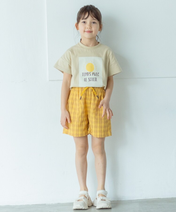 ザ ショップ ティーケー（キッズ）(THE SHOP TK(Kids))の【100-140】サッカーチェックハーフパンツ6