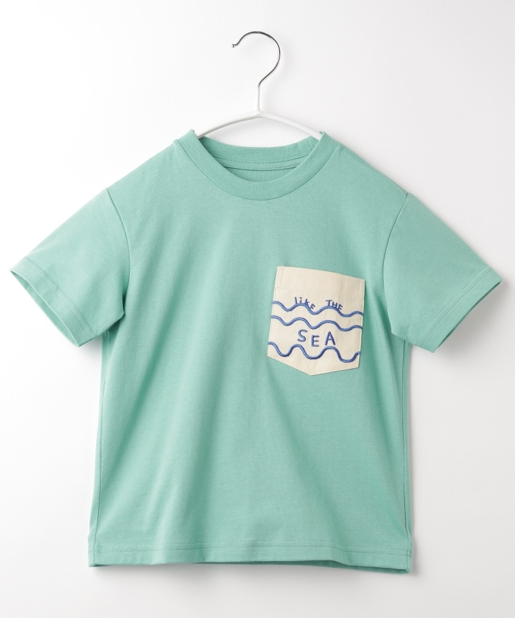 ザ ショップ ティーケー（キッズ）(THE SHOP TK(Kids))の【110-150】ポケット刺繍Tシャツ7