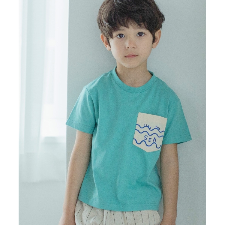 110-150】ポケット刺繍Tシャツ（Ｔシャツ） | THE SHOP TK(Kids)（ザ 