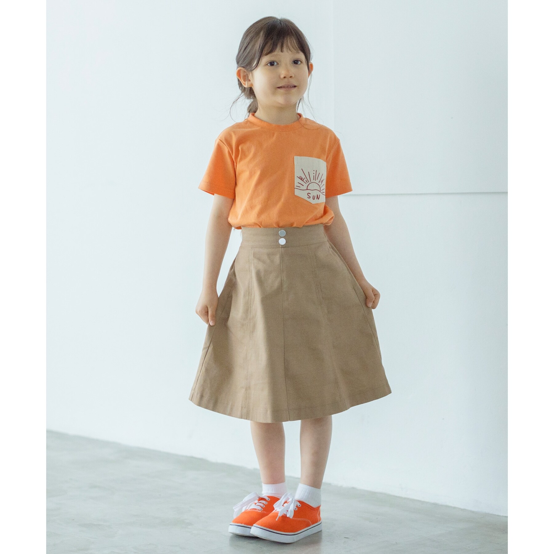 ザ ショップ ティーケー（キッズ）(THE SHOP TK(Kids))の【110-150】ポケット刺繍Tシャツ4