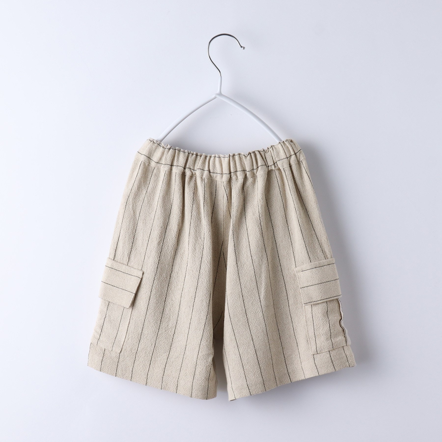 ザ ショップ ティーケー（キッズ）(THE SHOP TK(Kids))の【110-150】麻混ストライプハーフパンツ11