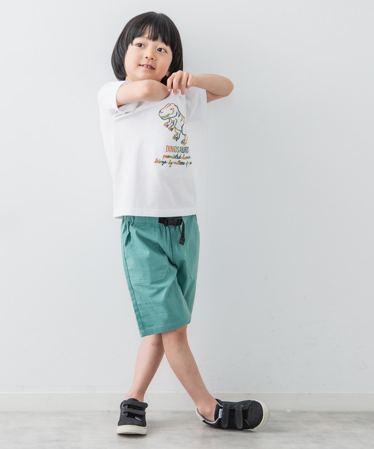ザ ショップ ティーケー（キッズ）(THE SHOP TK(Kids))の【100-140】恐竜刺繍Tシャツ11