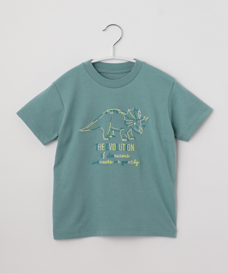 ザ ショップ ティーケー（キッズ）(THE SHOP TK(Kids))の【100-140】恐竜刺繍Tシャツ26
