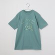ザ ショップ ティーケー（キッズ）(THE SHOP TK(Kids))の【150-160】恐竜刺繍Tシャツ カーキ&グリーン(020)