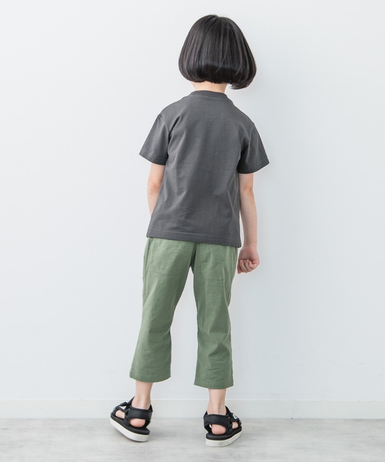 ザ ショップ ティーケー（キッズ）(THE SHOP TK(Kids))の【100-140】ポケットロゴ刺繍さらさらTシャツ2