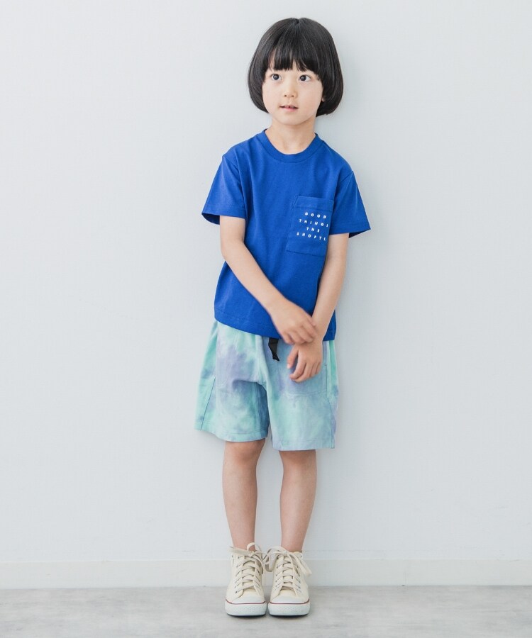 ザ ショップ ティーケー（キッズ）(THE SHOP TK(Kids))の【100-140】ポケットロゴ刺繍さらさらTシャツ13