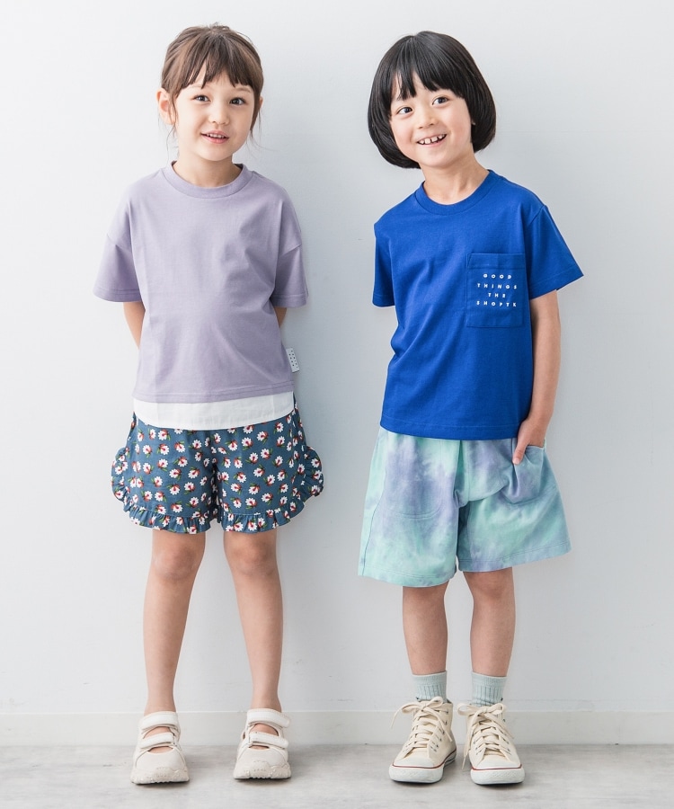 ザ ショップ ティーケー（キッズ）(THE SHOP TK(Kids))の【100-140／洗濯機洗い可】フェイクレイヤードさらさらTシャツ15