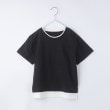 ザ ショップ ティーケー（キッズ）(THE SHOP TK(Kids))の【110－160/6色展開】配色ポケットTEE ブラック(519)
