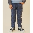 ザ ショップ ティーケー（キッズ）(THE SHOP TK(Kids))の【100－160/裏起毛】あったかのびーるストレートパンツ/洗濯機OK ネイビー(094)