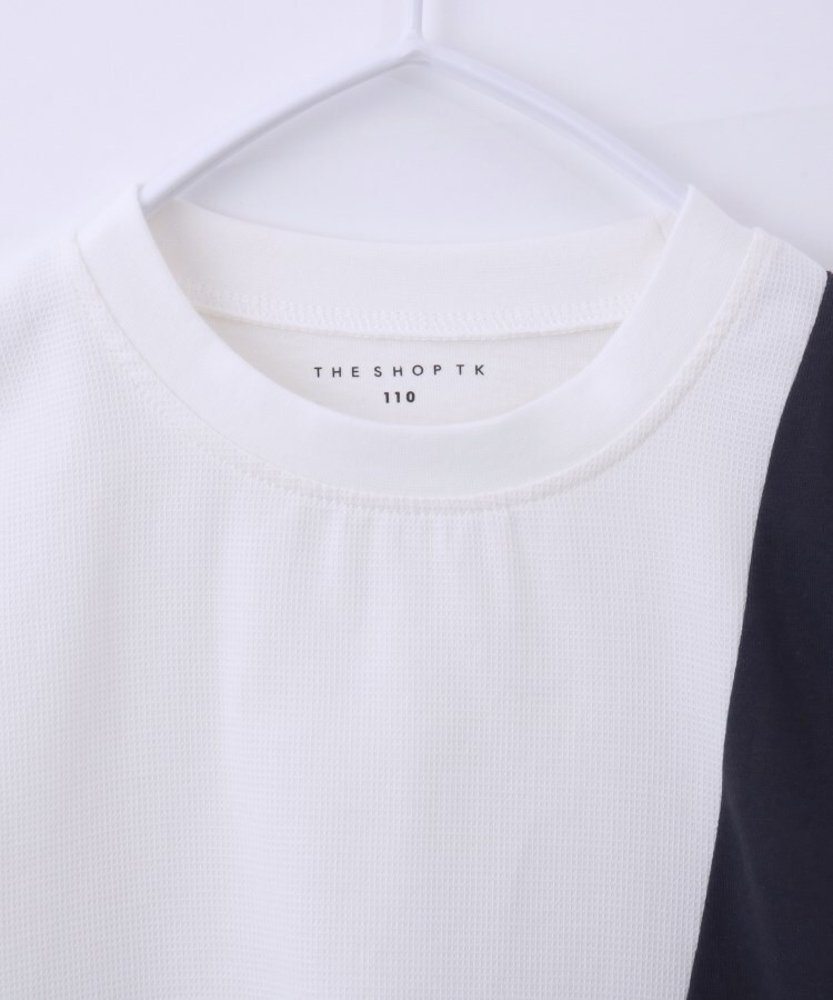 ザ ショップ ティーケー（キッズ）(THE SHOP TK(Kids))の【110-150/再入荷！パパとおそろい】ブロッキングTシャツ11