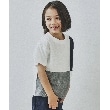 ザ ショップ ティーケー（キッズ）(THE SHOP TK(Kids))の【110-150/再入荷！パパとおそろい】ブロッキングTシャツ7