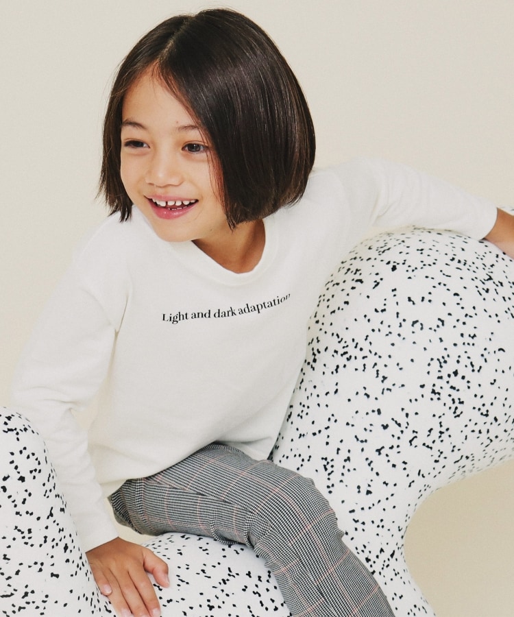 ザ ショップ ティーケー（キッズ）(THE SHOP TK(Kids))の【110－160/親子リンク】オーガビッツコットンプリントTシャツ/洗濯機OK5
