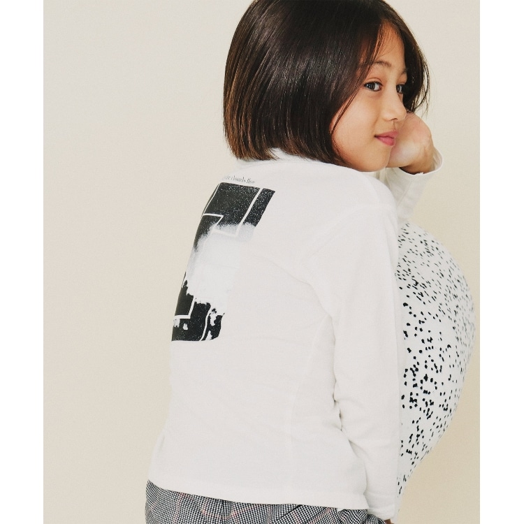 ザ ショップ ティーケー（キッズ）(THE SHOP TK(Kids))の【110－160/親子リンク】オーガビッツコットンプリントTシャツ/洗濯機OK Ｔシャツ