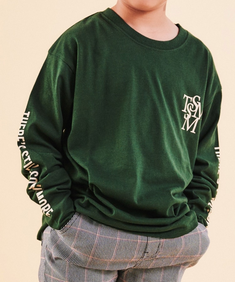 ザ ショップ ティーケー（キッズ）(THE SHOP TK(Kids))の【130-160】オーガビッツコットン長袖Tシャツ/洗濯機OK2