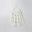 ザ ショップ ティーケー（キッズ）(THE SHOP TK(Kids))の【110-130】オーガビッツコットン長袖Tシャツ/洗濯機OK オフホワイト(103)
