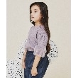 ザ ショップ ティーケー（キッズ）(THE SHOP TK(Kids))の【110-160】チュール袖プルオーバー2