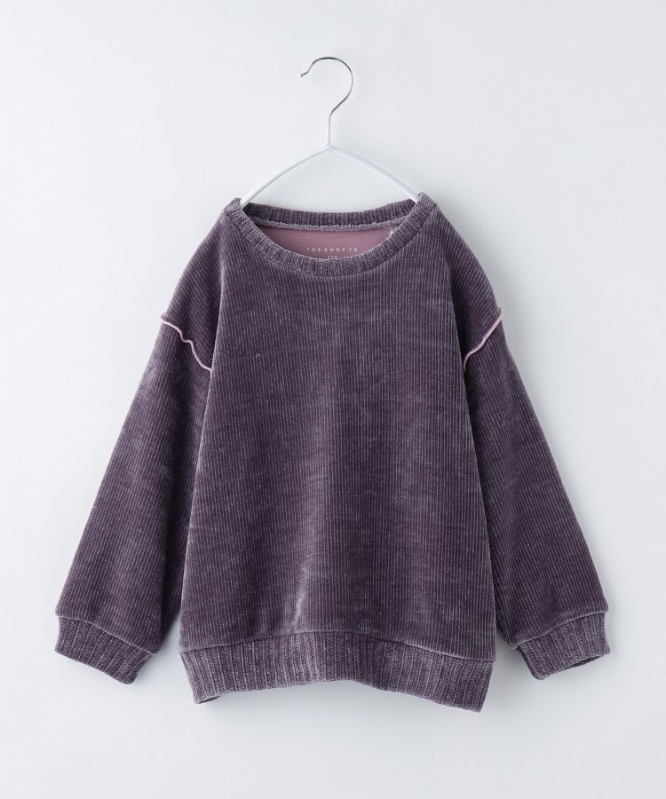 ザ ショップ ティーケー（キッズ）(THE SHOP TK(Kids))の【100－160/親子リンク】カットモールプルオーバー/洗濯機OK17