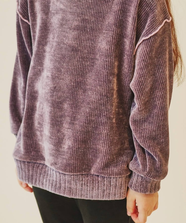 ザ ショップ ティーケー（キッズ）(THE SHOP TK(Kids))の【100－160/親子リンク】カットモールプルオーバー/洗濯機OK8