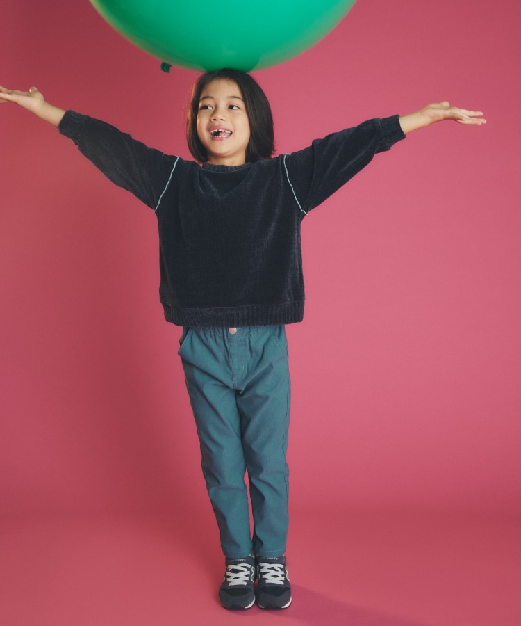 ザ ショップ ティーケー（キッズ）(THE SHOP TK(Kids))の【100－160/親子リンク】カットモールプルオーバー/洗濯機OK2