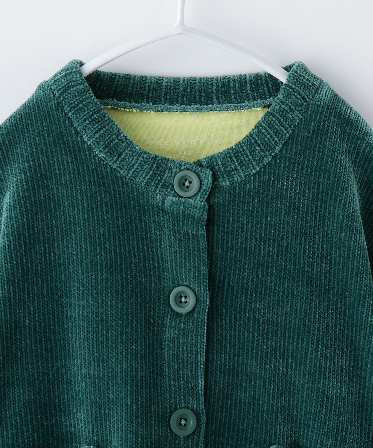ザ ショップ ティーケー（キッズ）(THE SHOP TK(Kids))の【100－160/親子リンク】カットモールカーディガン/洗濯機OK23