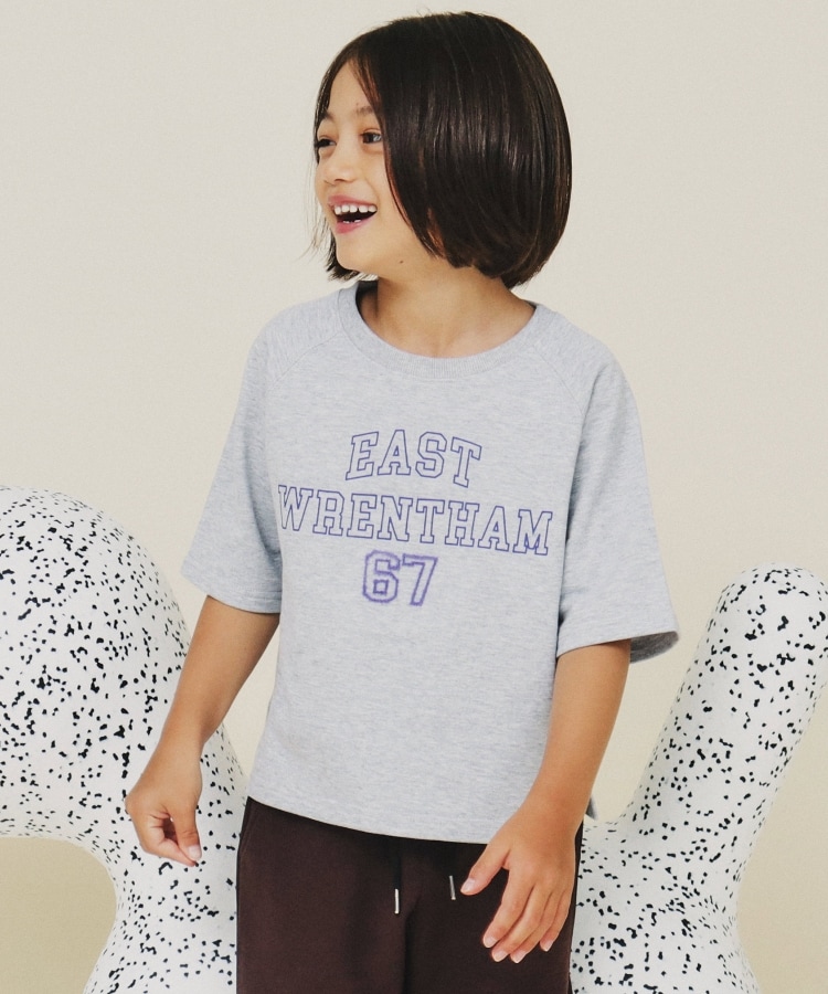 ザ ショップ ティーケー（キッズ）(THE SHOP TK(Kids))の【110-150】ミニ裏毛ロゴプルオーバー2