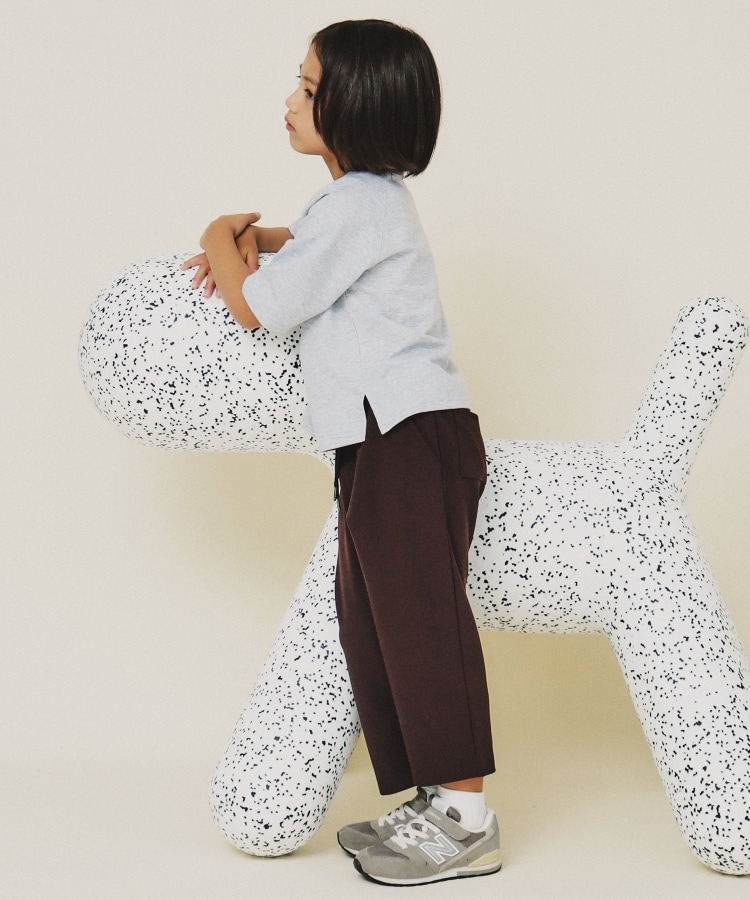 ザ ショップ ティーケー（キッズ）(THE SHOP TK(Kids))の【110-150】ミニ裏毛ロゴプルオーバー1