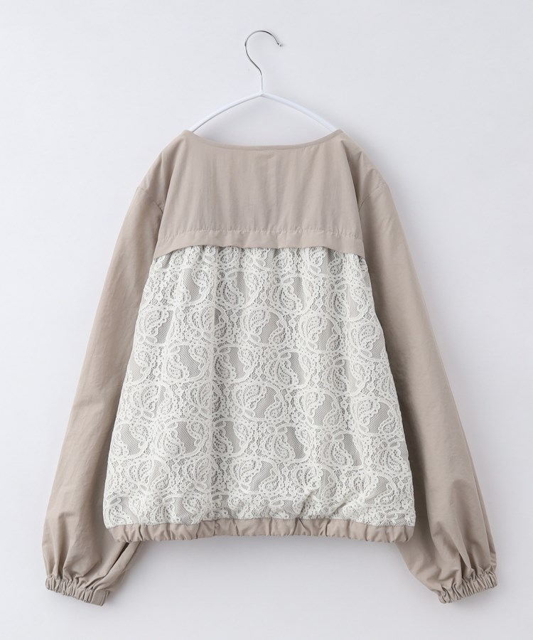ザ ショップ ティーケー（キッズ）(THE SHOP TK(Kids))の【120-160/親子リンク】バックレースブルゾン/洗濯機OK11