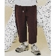 ザ ショップ ティーケー（キッズ）(THE SHOP TK(Kids))の【120－160】カットジョーゼットパンツ/セットアップ可 ブラウン(044)