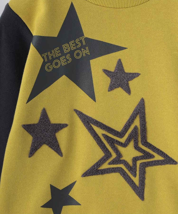 ザ ショップ ティーケー（キッズ）(THE SHOP TK(Kids))の【100-160】星さがら刺繍裏毛プルオーバー/洗濯機OK24