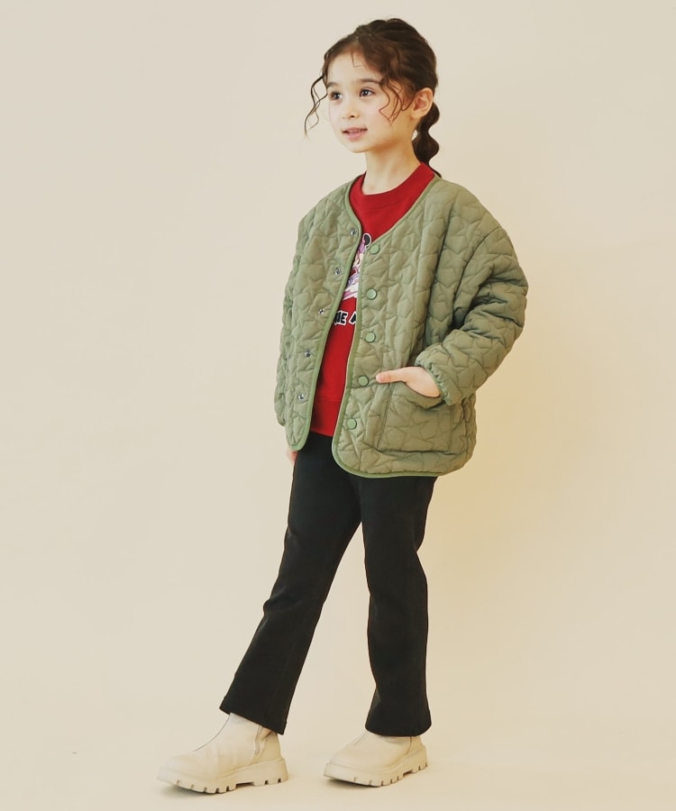 ザ ショップ ティーケー（キッズ）(THE SHOP TK(Kids))の【100－160】星キルトブルゾン/お家で洗える1
