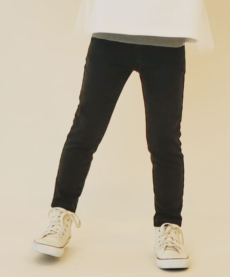 ザ ショップ ティーケー（キッズ）(THE SHOP TK(Kids))の【110ー160/裏起毛】あったかのびーるスキニーパンツ/洗濯機OK5