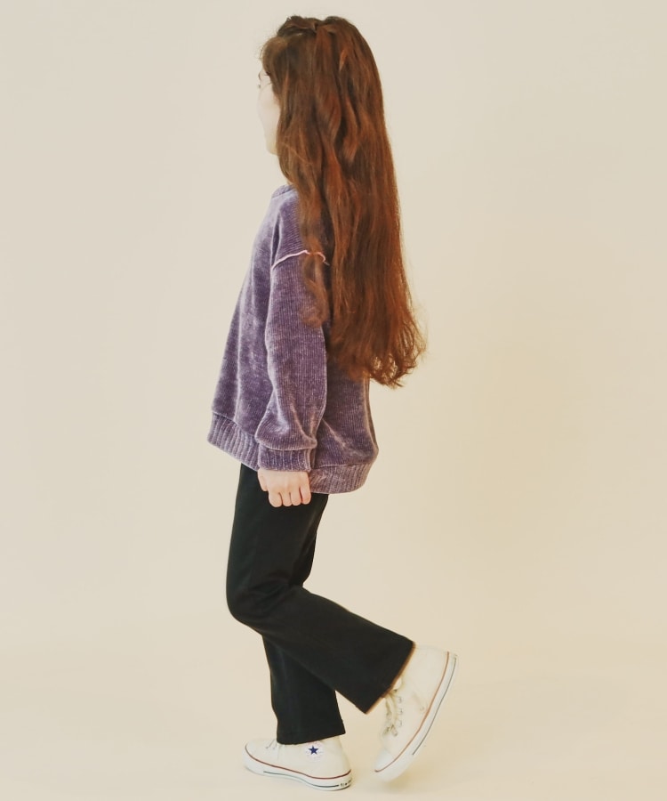 ザ ショップ ティーケー（キッズ）(THE SHOP TK(Kids))の【110－160/裏起毛】あったかのびーるフレアパンツ/洗濯機OK2