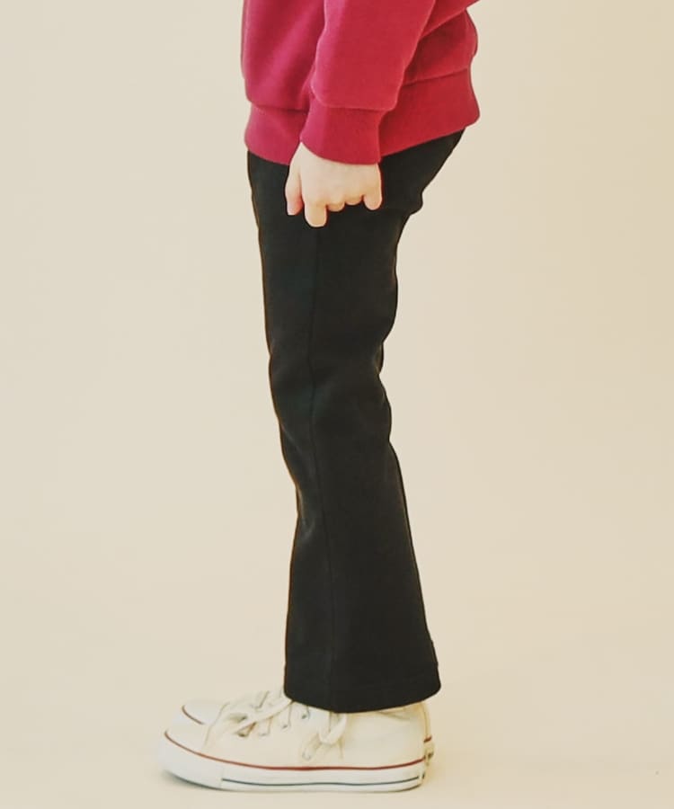 ザ ショップ ティーケー（キッズ）(THE SHOP TK(Kids))の【110－160/裏起毛】あったかのびーるフレアパンツ/洗濯機OK6