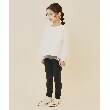 ザ ショップ ティーケー（キッズ）(THE SHOP TK(Kids))の【110－160/裏起毛】チュールギャザーかぶせプルオーバー1