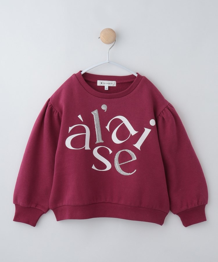 ザ ショップ ティーケー（キッズ）(THE SHOP TK(Kids))の【110-150/裏起毛】スパンコール＆パールデザインプルオーバー8